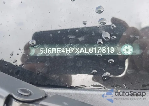 2010 Honda Cr-V Ex-L z USA, uszkodzony, nr VIN 5J6RE4H7XAL017819